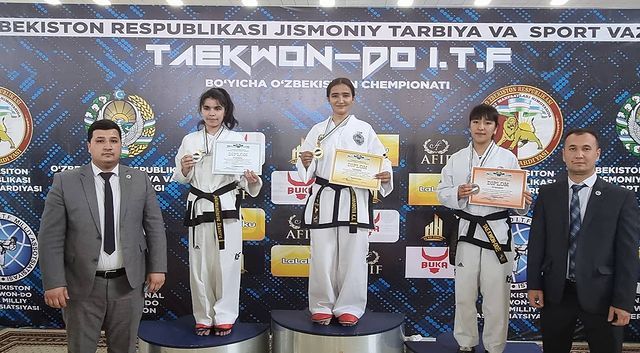 การเตรียมตัวของนักเทควันโดอุซเบกิสถานก่อนแข่งขันระดับโลก