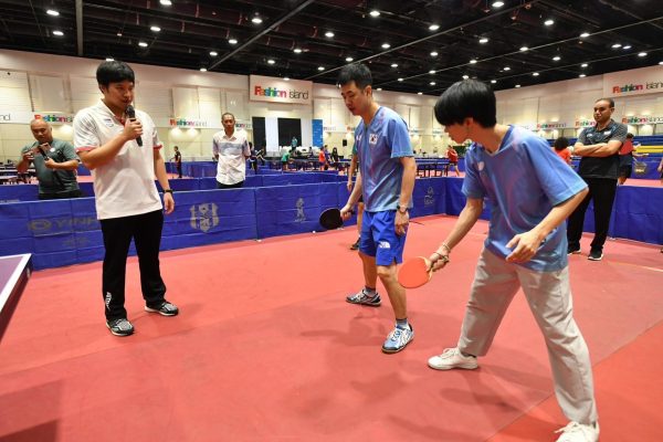 เอกลักษณ์สไตล์การเล่นของนักปิงปองเกาหลีใต้